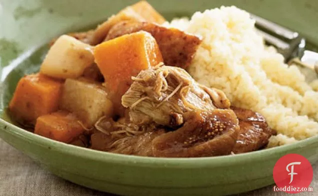 Chicken and Rutabaga Stew