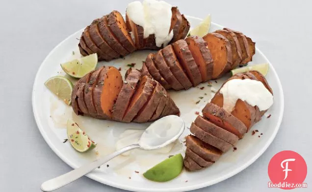 Hasselback Sweet Potatoes Recipe