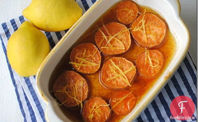 Lemon And Cinnamon Sweet Potatoes