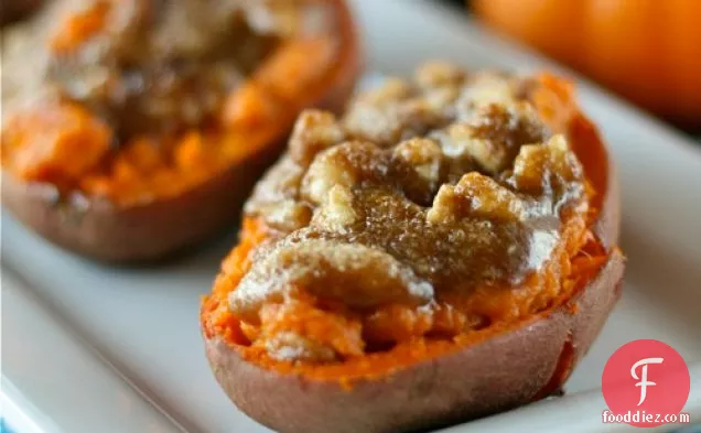 Twice Baked Sweet Potatoes