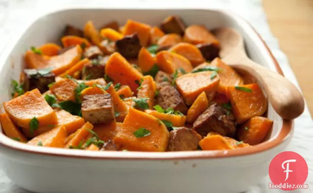 Sweet Potatoes With Tempeh