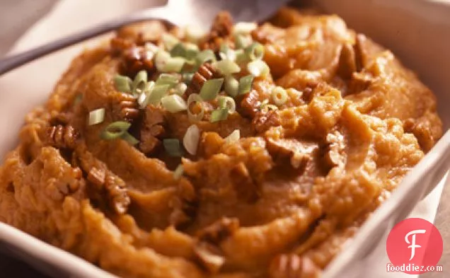 Sweet Potatoes With Sugared Pecans