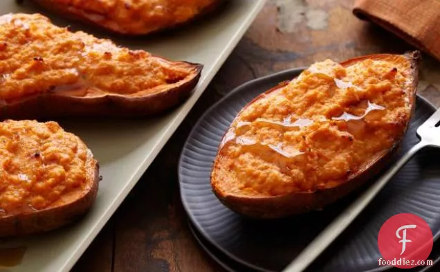 Twice-Baked Sweet Potatoes