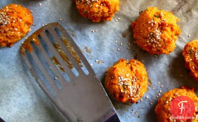 मीठे मीठे आलू फलाफेल्स