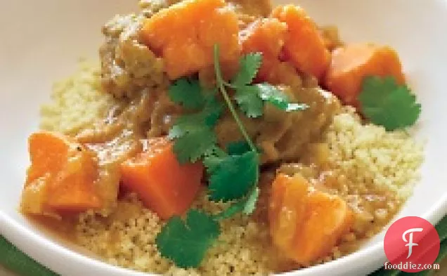 Moroccan Chicken Stew With Sweet Potatoes