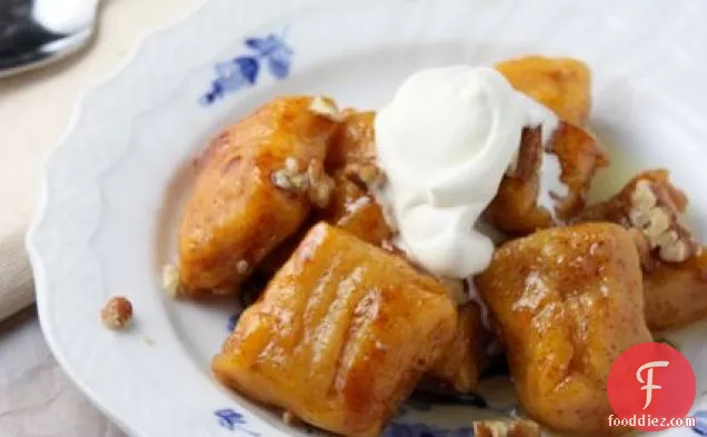 Sweet Potato Breakfast Gnocchi