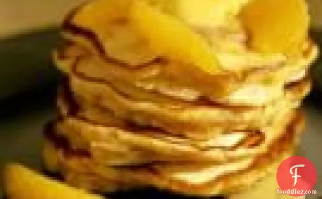 Sweet Potato Pancakes With Orange-honey Butter