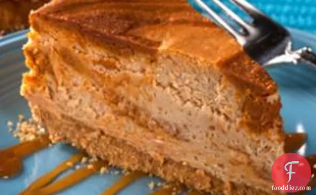 Cinnamon Swirl Sweet Potato Cheesecake