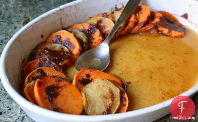 Baked Sweet Potatoes & Apples Recipe