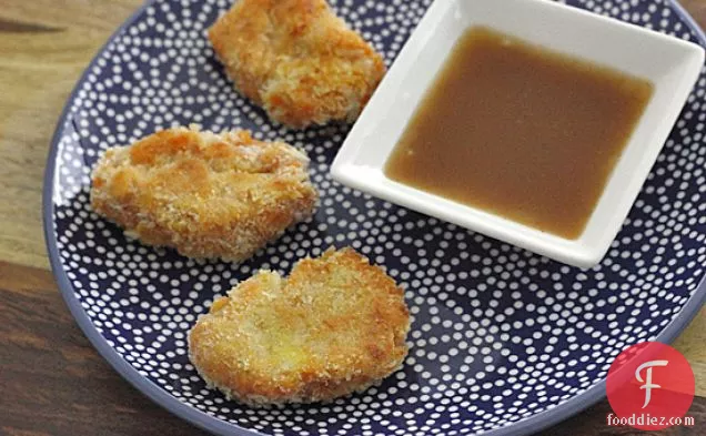 Sweet Potato Nuggets With Apple Cider Dipping Sauce