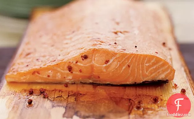 BBQ Planked Salmon