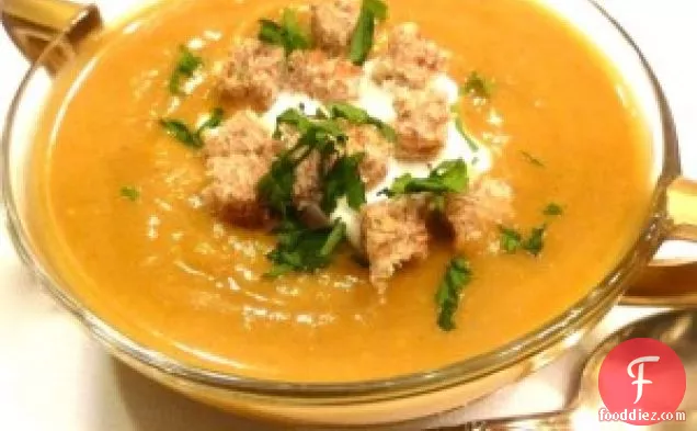 Skinny And Spiced Winter Squash Soup Ala Sting