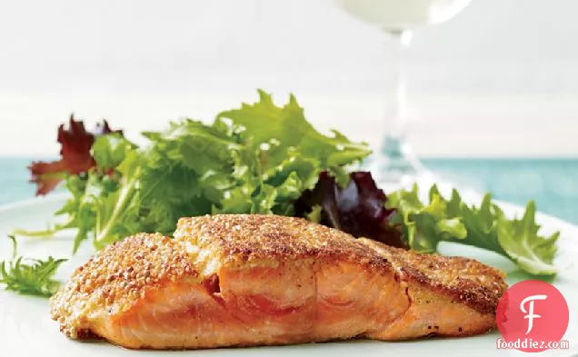 ट्रिपल-सरसों सामन