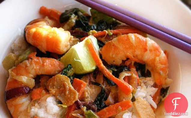 Quick And Easy Sesame Shrimp Stir-fry Recipe