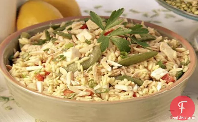 Asian Chicken and Orzo Salad