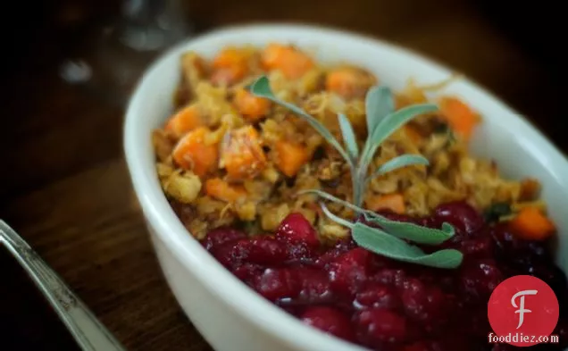 thanksgiving leftovers? try turkey & yam hash with sage