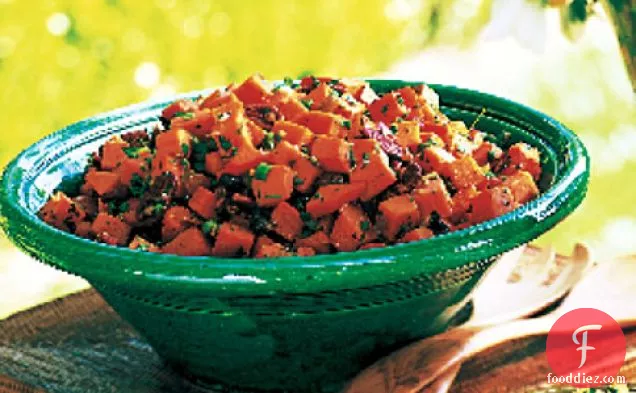Sweet Potato Salad With Orange-maple Dressing