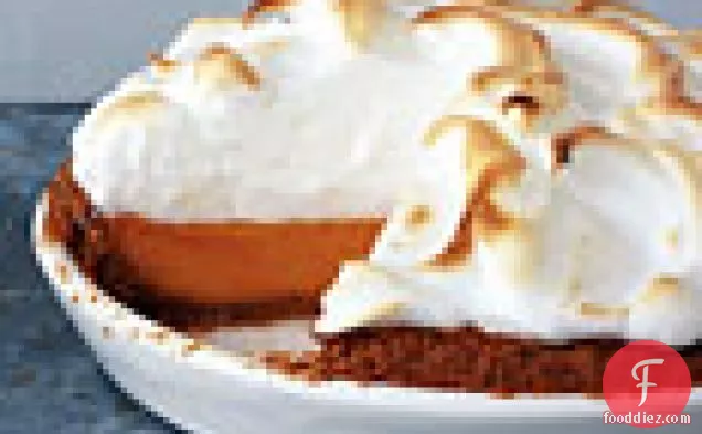 Sweet Potato Pie With Marshmallow Meringue