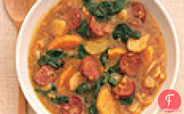 Sweet Potato and Sausage Soup