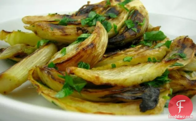 Grilled Fennel With Lemon Oil