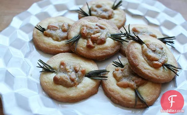 Rosemary Pine Nut Cookies
