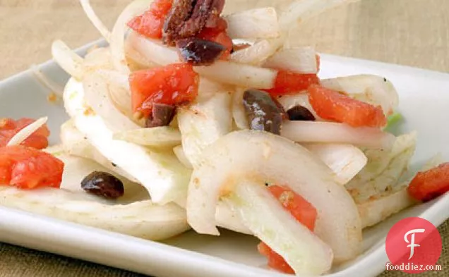 Fennel with Sweet Onion in Tomato Vinaigrette