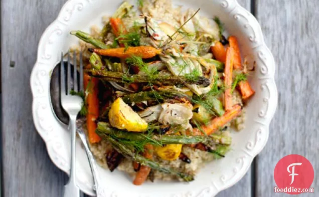 Roasted Fennel & Vegetable Medley W/ Quinoa