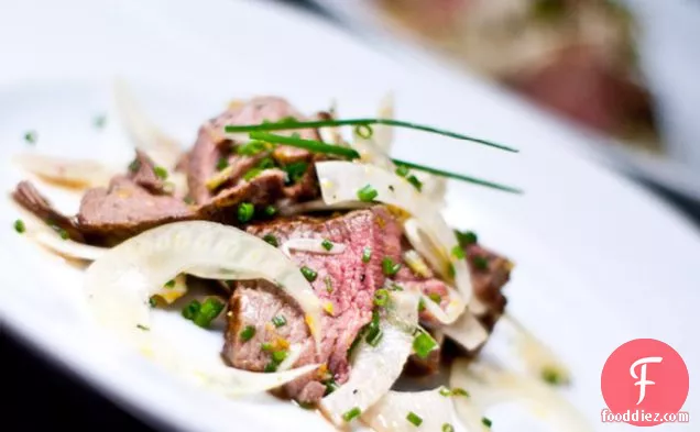 Warm Beef And Shaved Fennel Salad