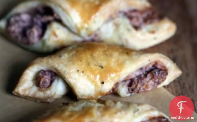 Cream Cheese, Olive, And Rosemary Rugelach