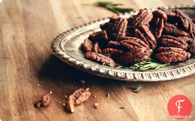 Rosemary And Thyme Candied Pecans