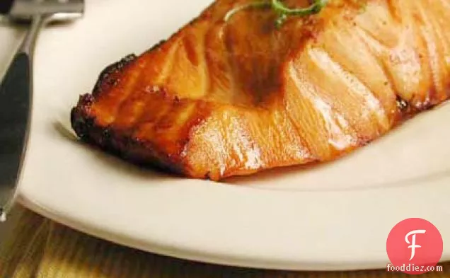 Lime-Marinated Broiled Salmon