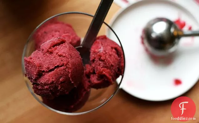 Concord Grape Sorbet