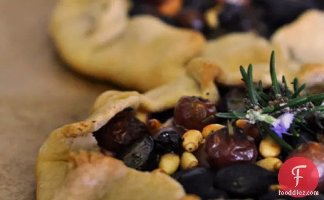 Goat Cheese And Grape Galettes