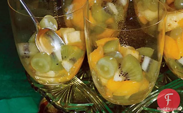 Fruit Cup with Lime Syrup