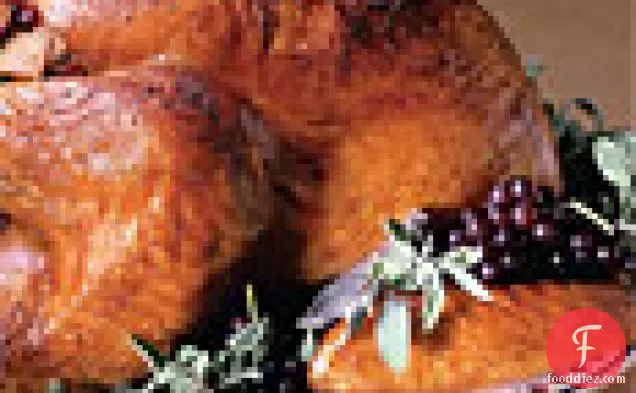 Plum-glazed Turkey