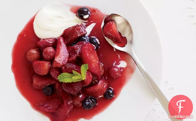 Red Fruit Compote