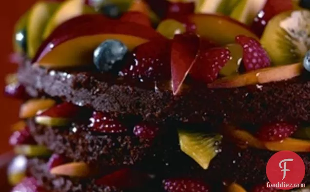Chocolate & Fruit Cake For Kwanzaa