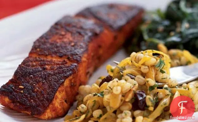 Cumin-Dusted Salmon Fillets