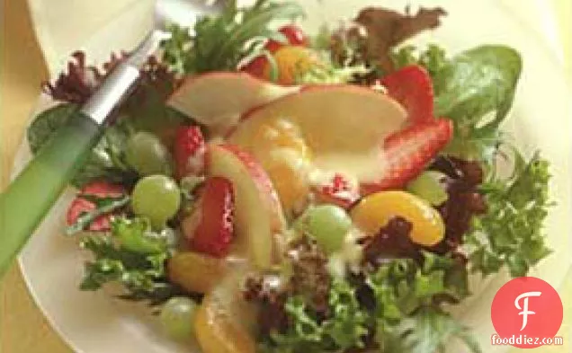 Fruit Salad With Sweet Orange Cream