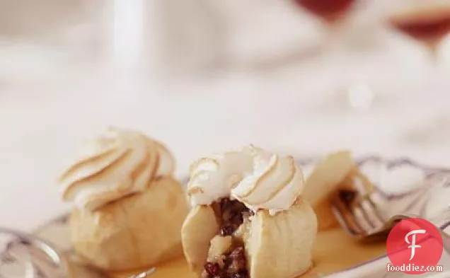 Baked Apples with Meringue
