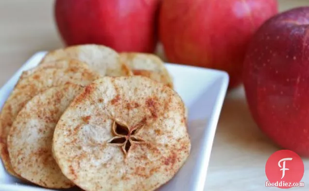Oven Dried Cinnamon Apples