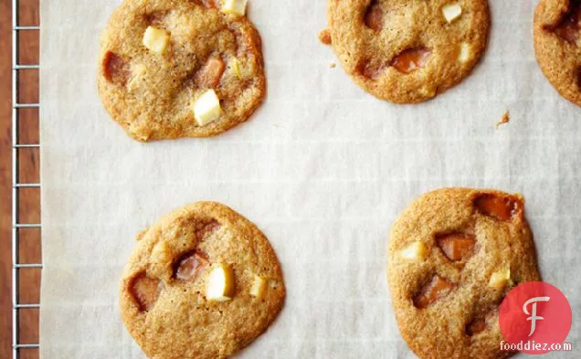 Apple Caramel Cookies