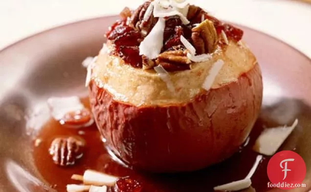 Maple-Cranberry Baked Apples