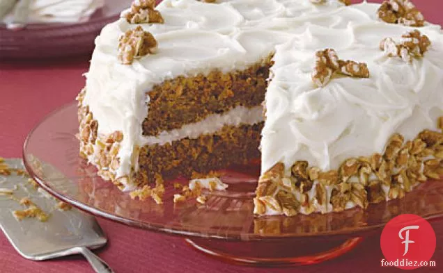 Apple Spice Cake with Cream Cheese Frosting