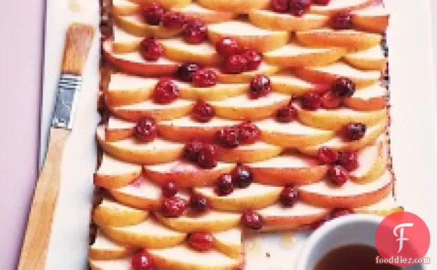 Cranberry, Apple, And Maple Phyllo