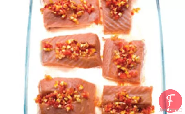 Slow-roasted Salmon