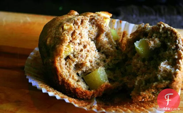 Whole Wheat Apple Muffins