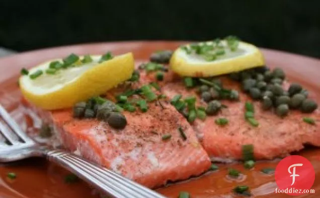 Salmon With Lemon And Capers