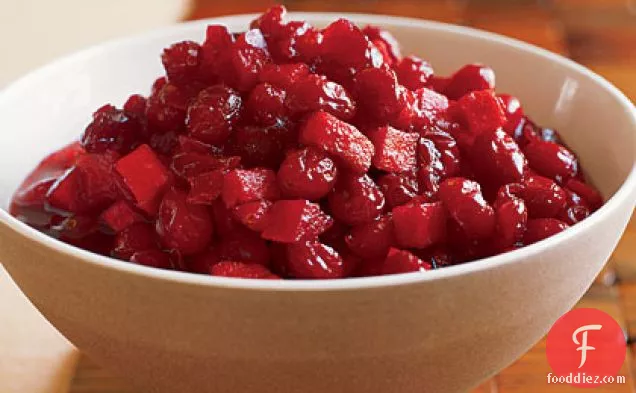 Cranberries with Apples and Brandy