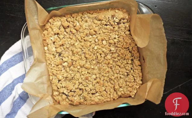 Whole Wheat Apple Butter Crumb Bars